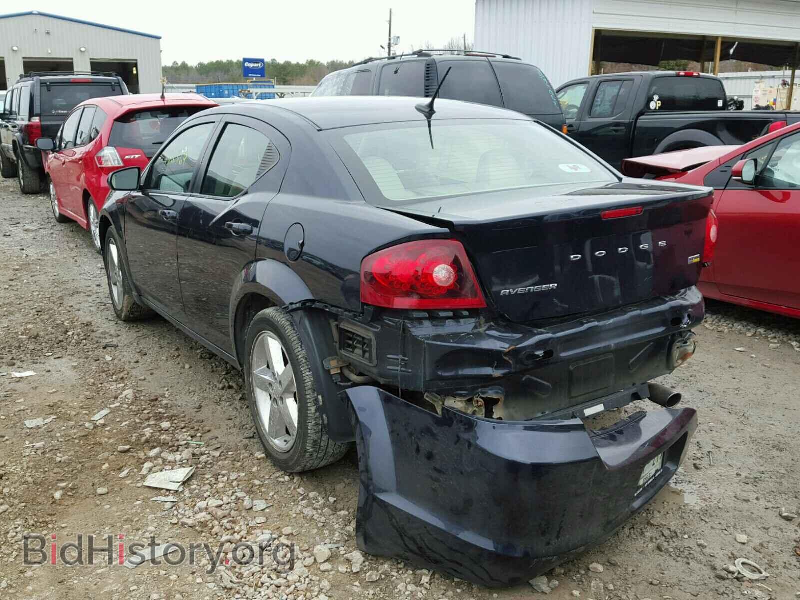2011 DODGE AVENGER - VIN: 1B3BD2FG3BN554055 - Фото 3