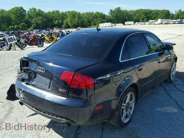 2007 AUDI A4 - VIN: WAUAF78E87A095209 - Фото 4