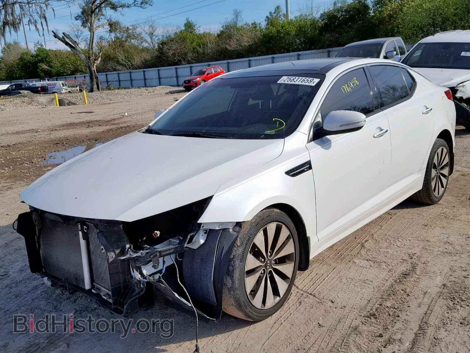2012 KIA OPTIMA - VIN: 5XXGR4A6XCG009029 - Фото 2