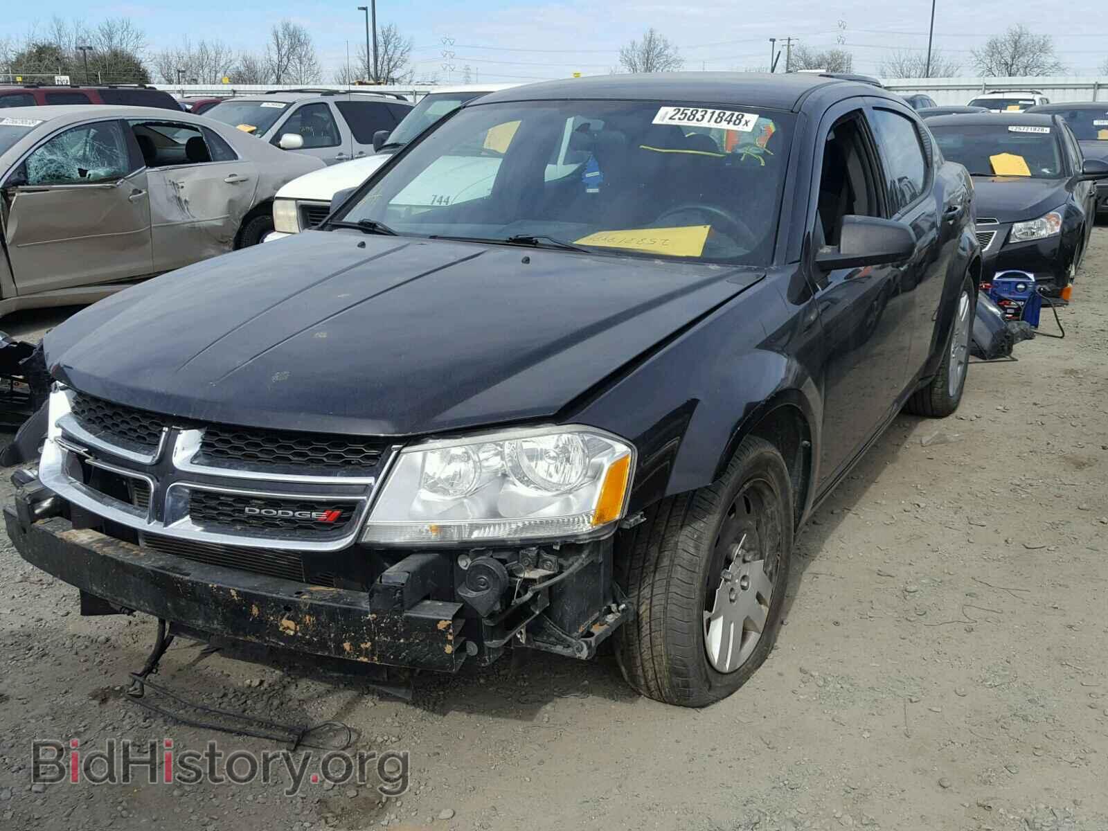 2013 DODGE AVENGER - VIN: 1C3CDZAB5DN710045 - Фото 2