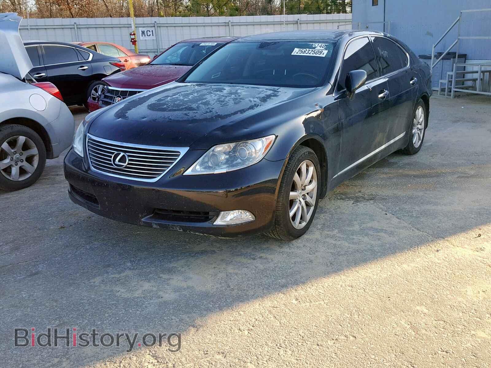 2007 LEXUS LS460 - VIN: JTHBL46F575022400 - Фото 2