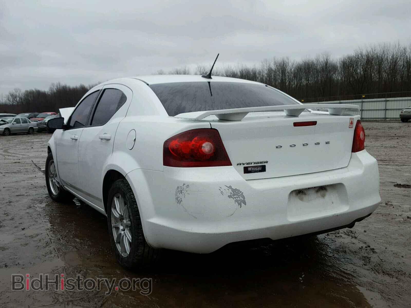 2012 DODGE AVENGER - VIN: 1C3CDZAB8CN157826 - Фото 3