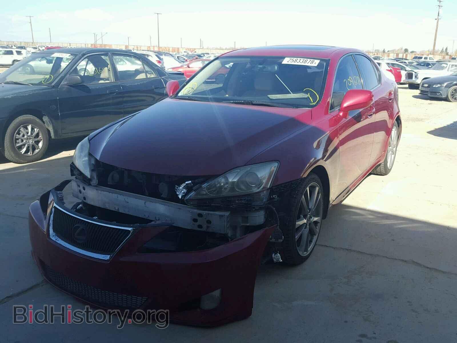 2008 LEXUS IS350 - VIN: JTHBE262485018397 - Фото 2