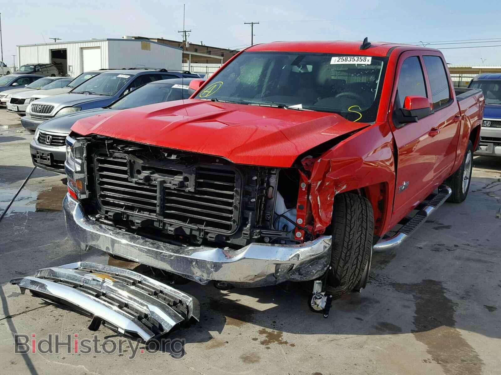 2018 CHEVROLET SILVERADO - VIN: 3GCPCREC8JG193623 - Фото 2