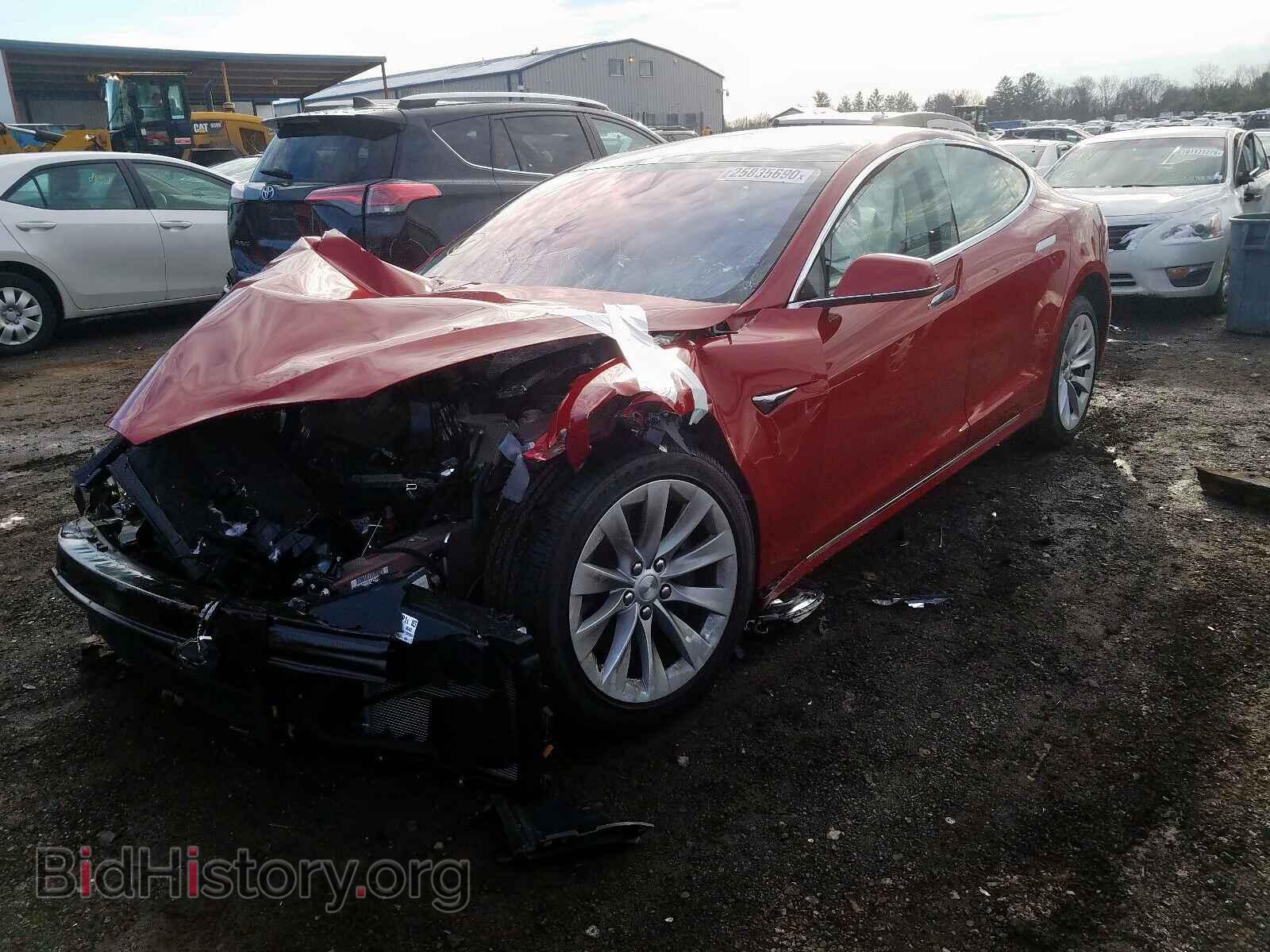 2018 TESLA MODEL S - VIN: 5YJSA1E21JF258360 - Фото 2
