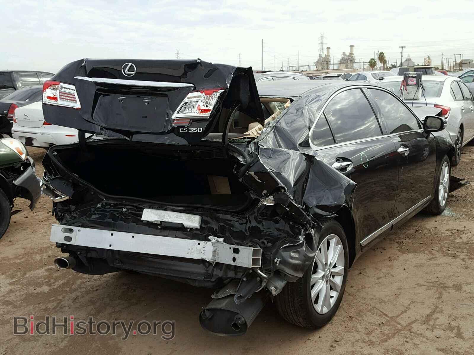 2012 LEXUS ES350 - VIN: JTHBK1EG7C2498719 - Фото 4