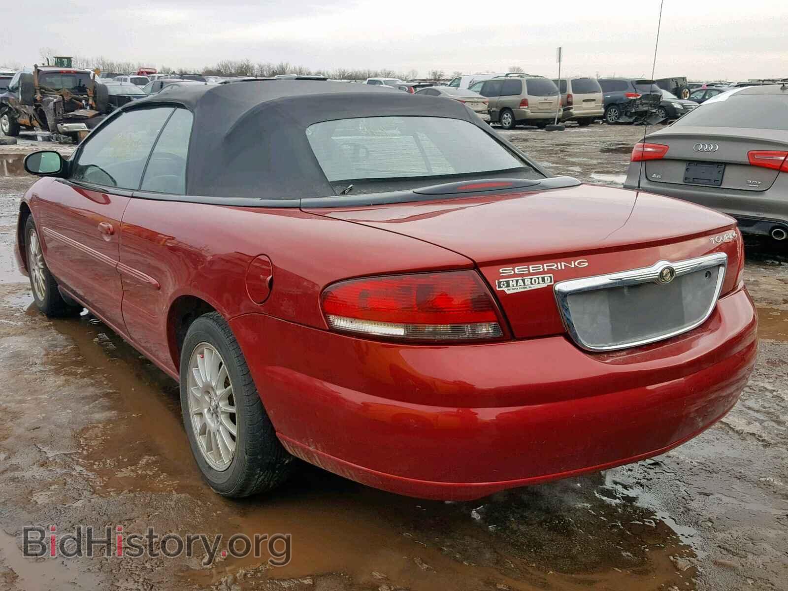 2004 CHRYSLER SEBRING - VIN: 1C3EL55R54N281663 - Фото 3