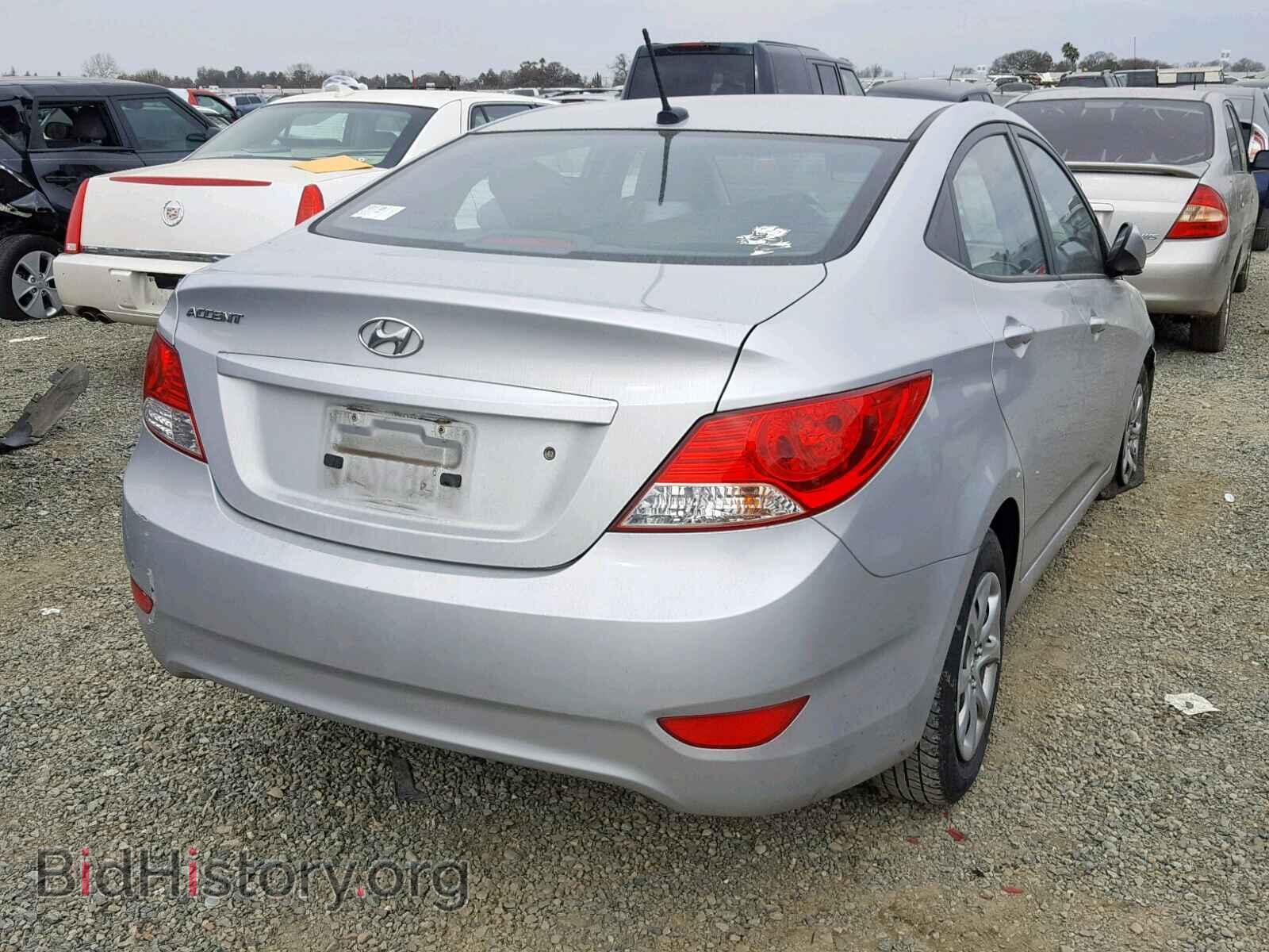 2014 HYUNDAI ACCENT - VIN: KMHCT4AEXEU586837 - Фото 4