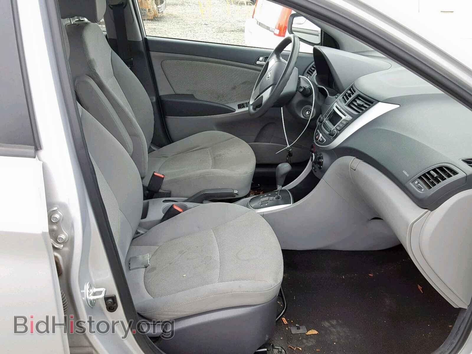 2014 HYUNDAI ACCENT - VIN: KMHCT4AEXEU586837 - Фото 5