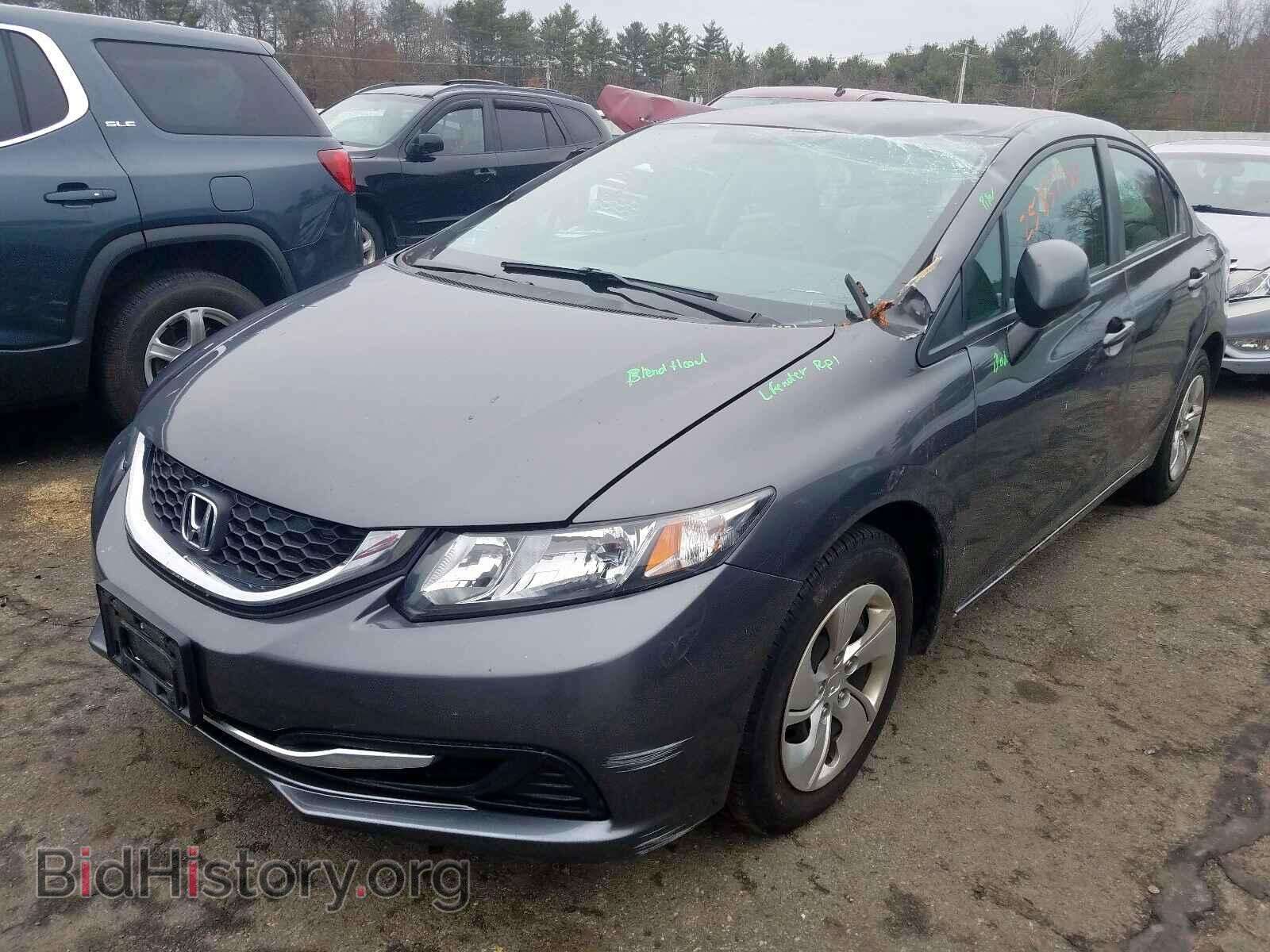 2013 HONDA CIVIC - VIN: 2HGFB2F56DH581932 - Photo 2