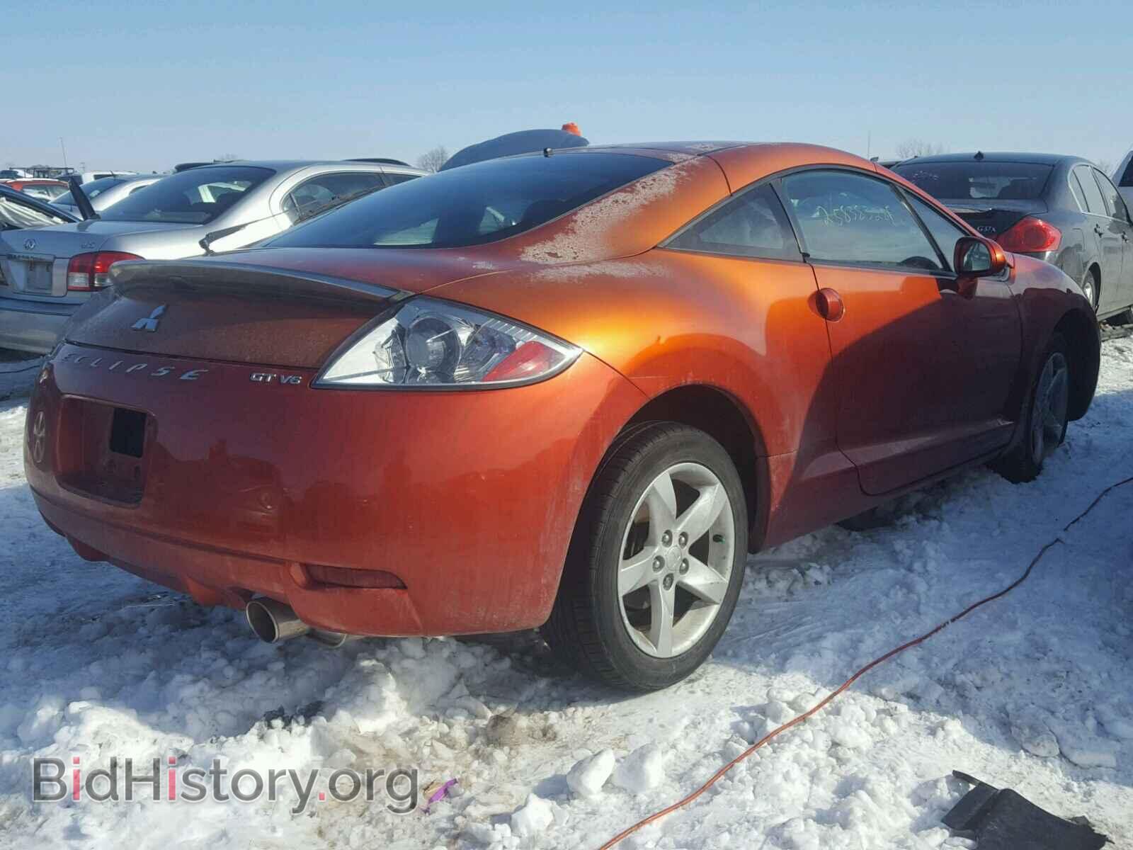 2006 MITSUBISHI ECLIPSE - VIN: 4A3AK34T16E039466 - Фото 4