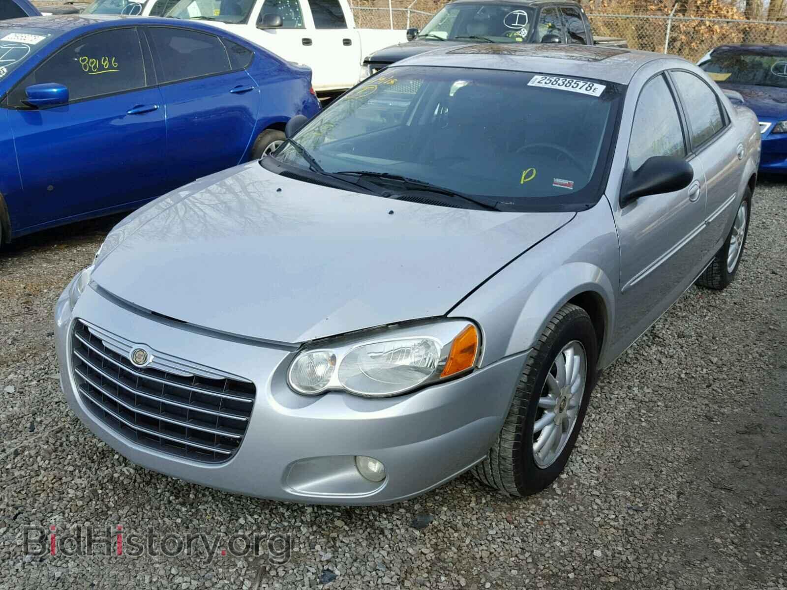 2002 CHRYSLER SEBRING - VIN: 1C3AL56R42N102927 - Фото 2