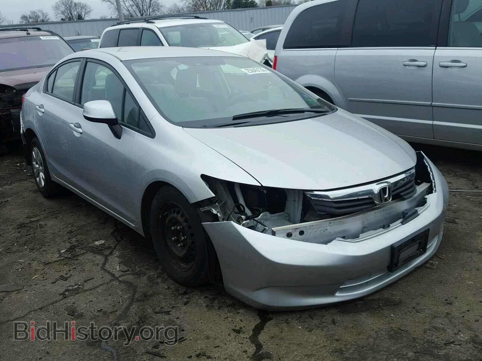 Фотография 2HGFB2F59CH303783 - HONDA CIVIC 2012