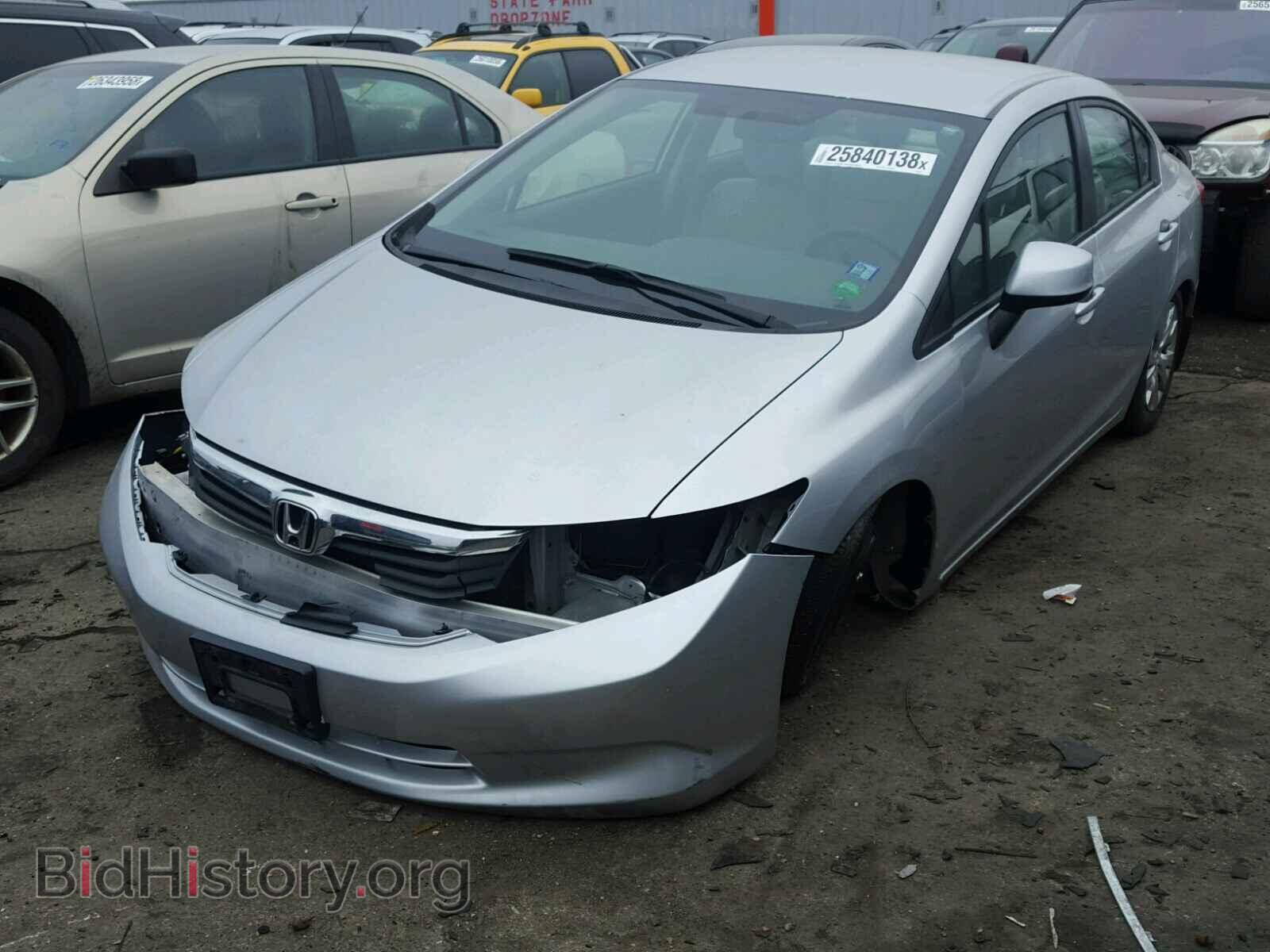 2012 HONDA CIVIC - VIN: 2HGFB2F59CH303783 - Фото 2