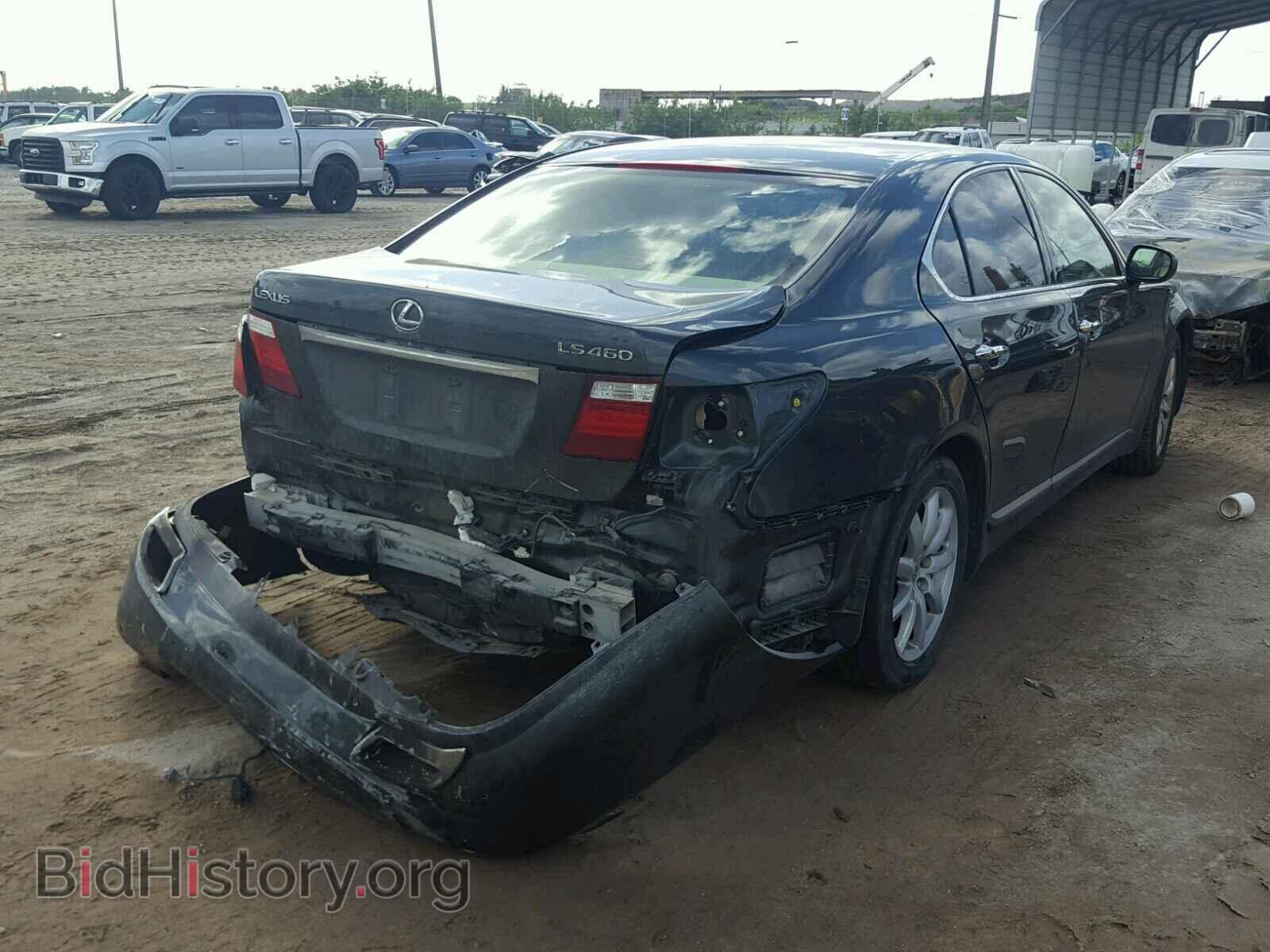 2007 LEXUS LS460 - VIN: JTHBL46FX75019816 - Фото 4