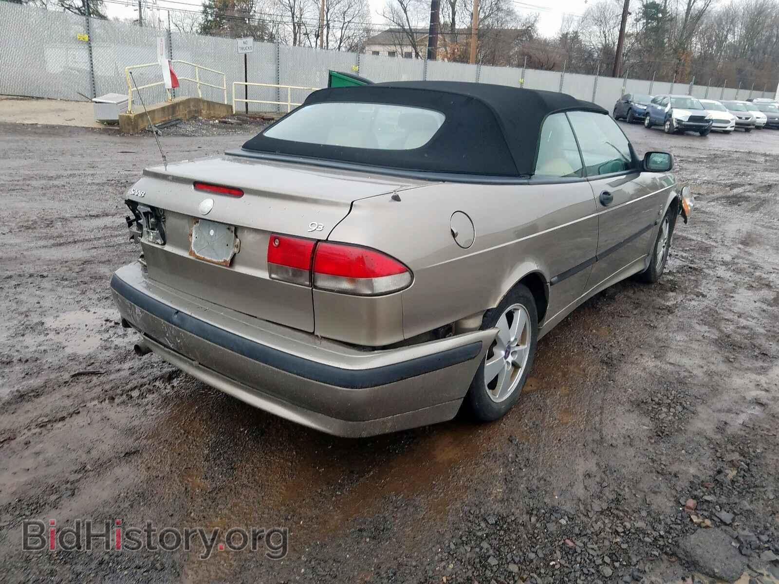 2002 SAAB 9 3 - VIN: YS3DF78K827006016 - Фото 4