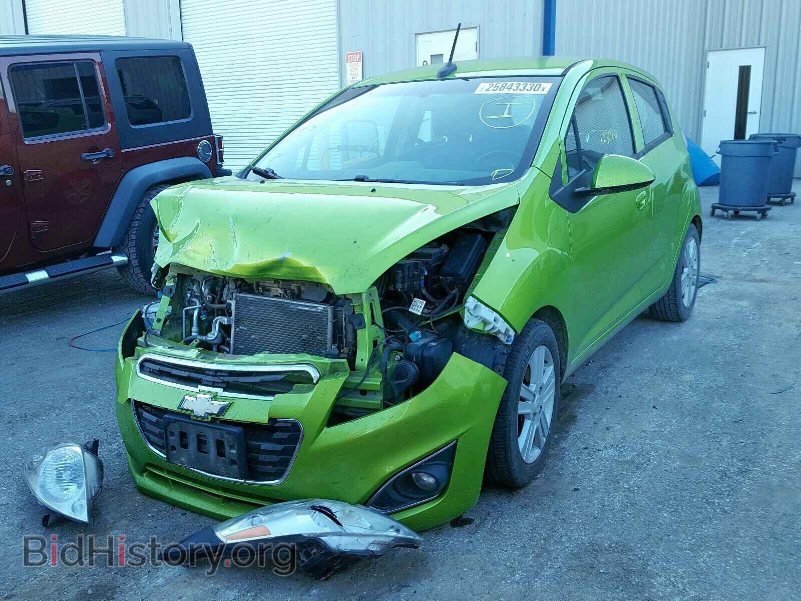 2014 CHEVROLET SPARK - VIN: KL8CA6S91EC560018 - Фото 2