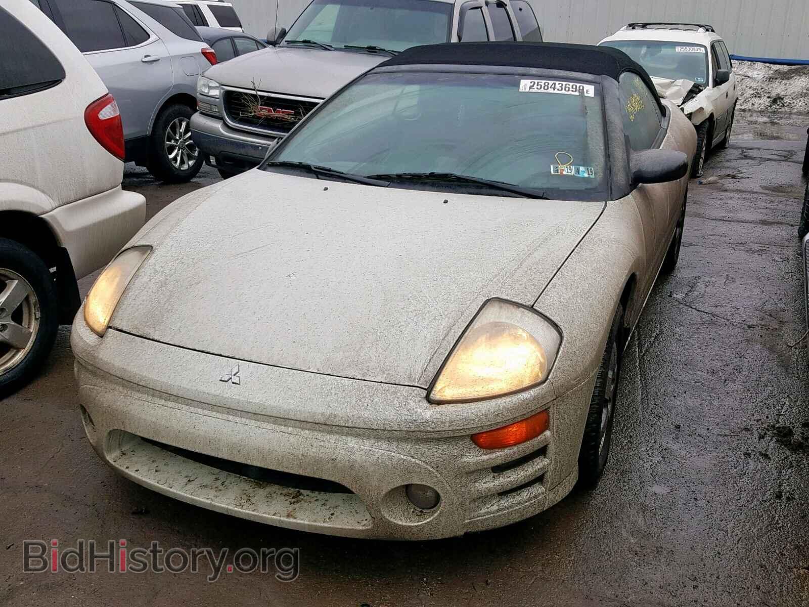 2004 MITSUBISHI ECLIPSE - VIN: 4A3AE45G14E058840 - Фото 2