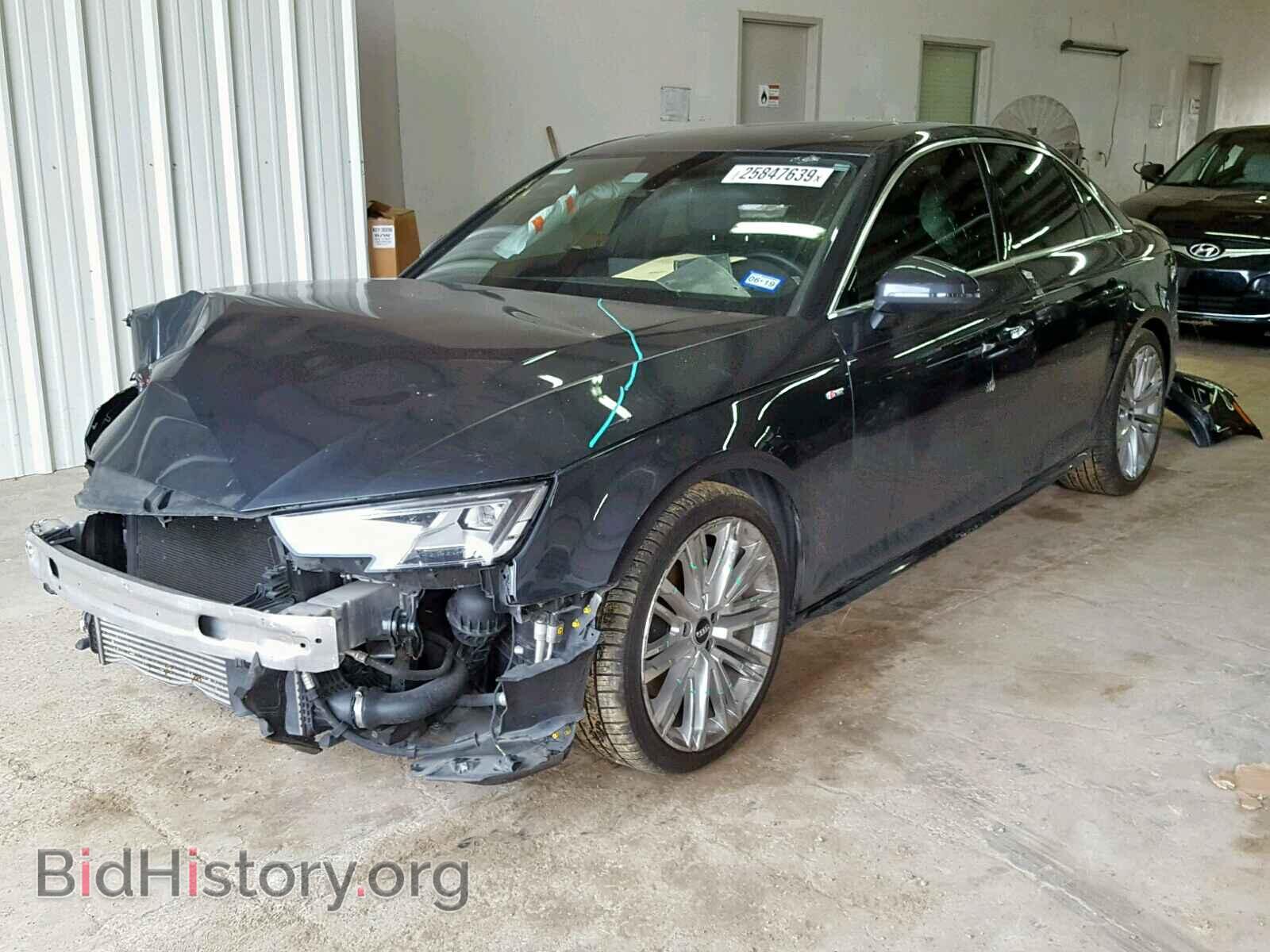 2017 AUDI A4 - VIN: WAULNAF43HN018762 - Photo 2