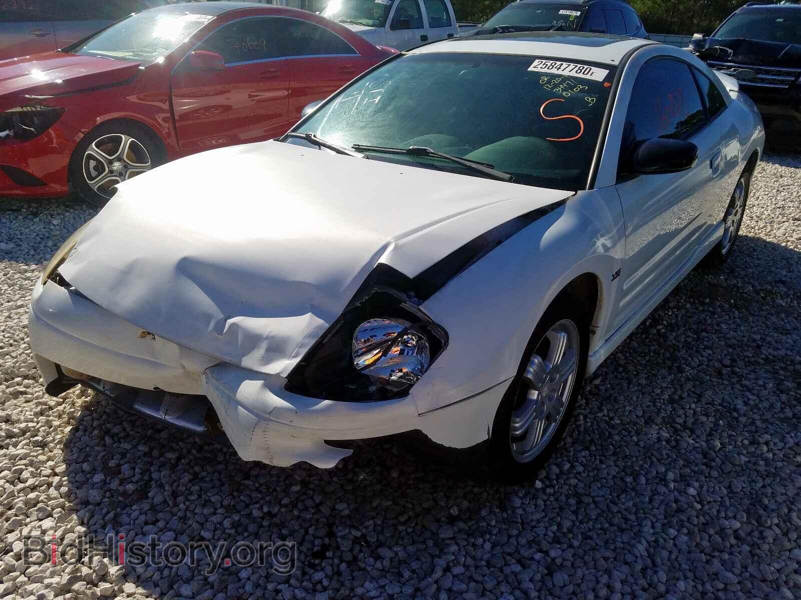 2000 MITSUBISHI ECLIPSE - VIN: 4A3AC54L1YE170103 - Фото 2