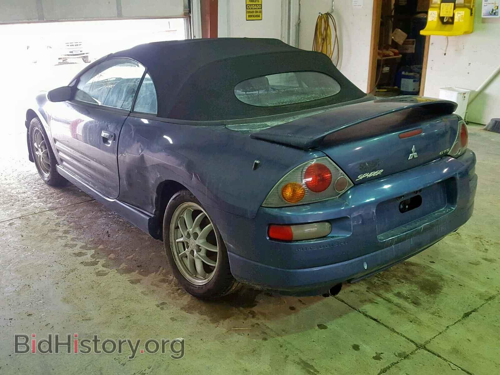 2003 MITSUBISHI ECLIPSE - VIN: 4A3AE75H23E028934 - Фото 3