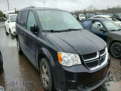 2013 Dodge CARAVAN Grand Cara, черный — VIN 2C4RDGCG6DR627665, Copart