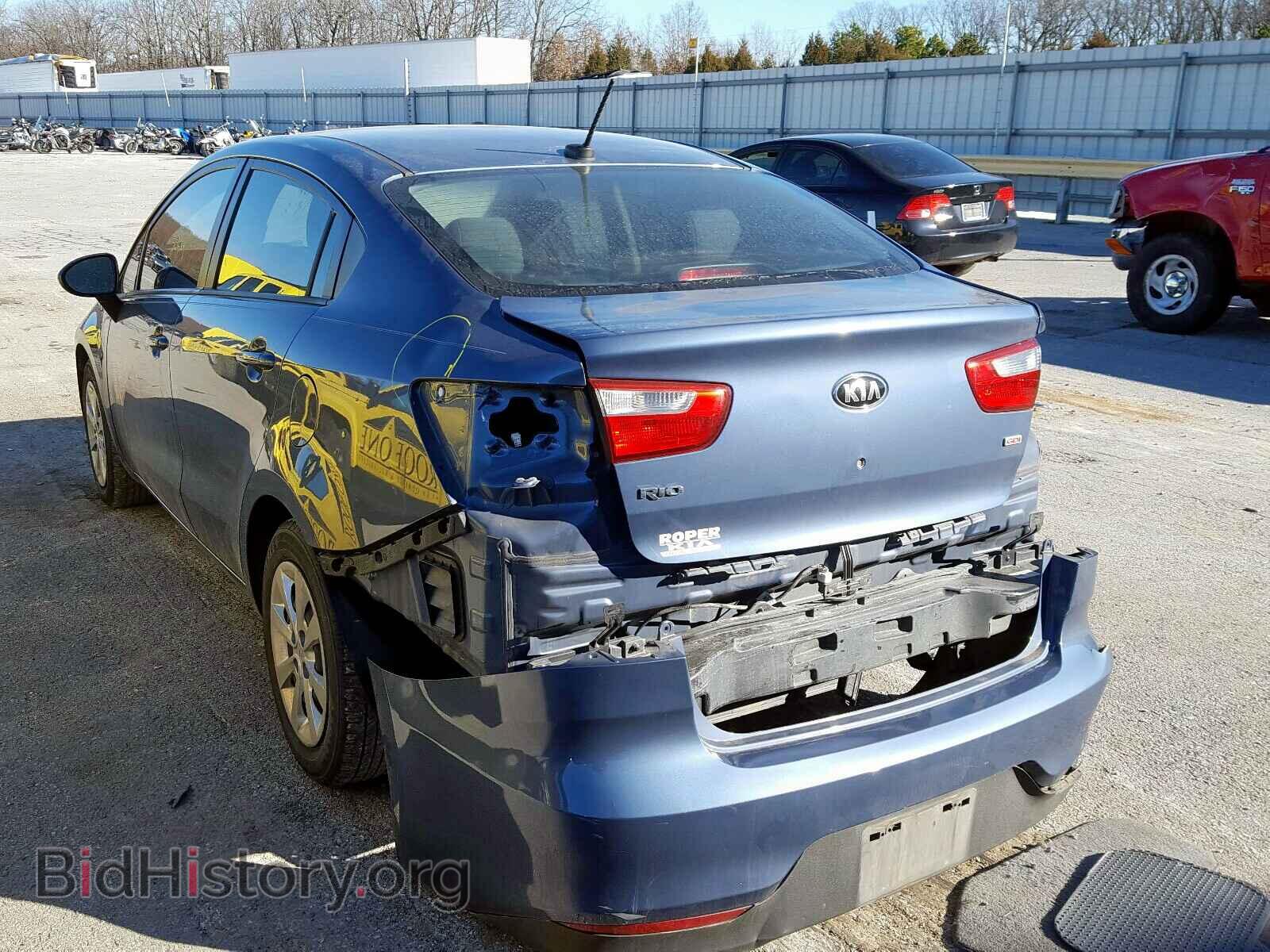 2016 KIA RIO - VIN: KNADM4A39G6643229 - Фото 3