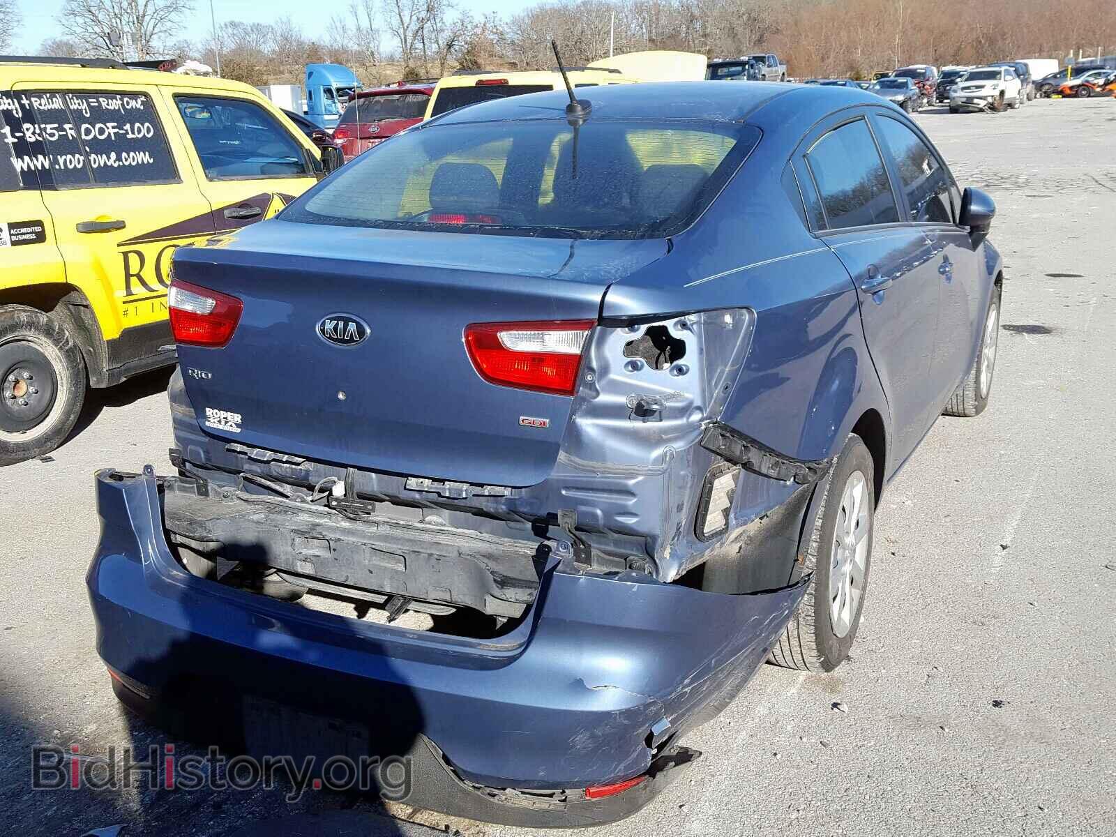 2016 KIA RIO - VIN: KNADM4A39G6643229 - Фото 4