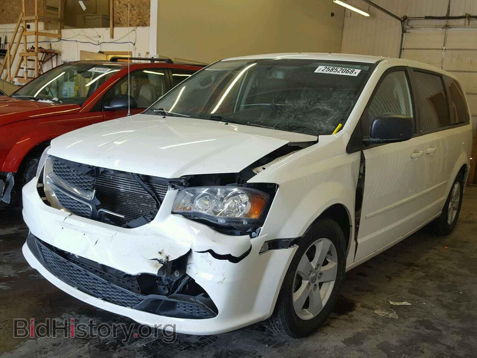 2013 DODGE CARAVAN - VIN: 2C4RDGBG9DR760955 - Фото 2
