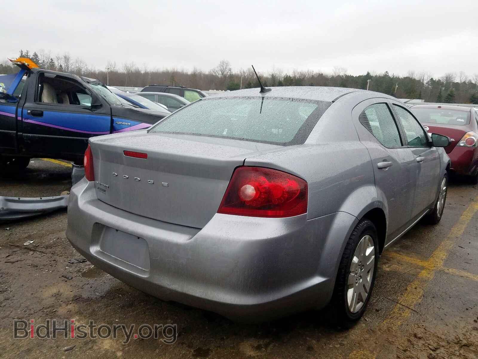 2013 DODGE AVENGER - VIN: 1C3CDZAB9DN568332 - Фото 4