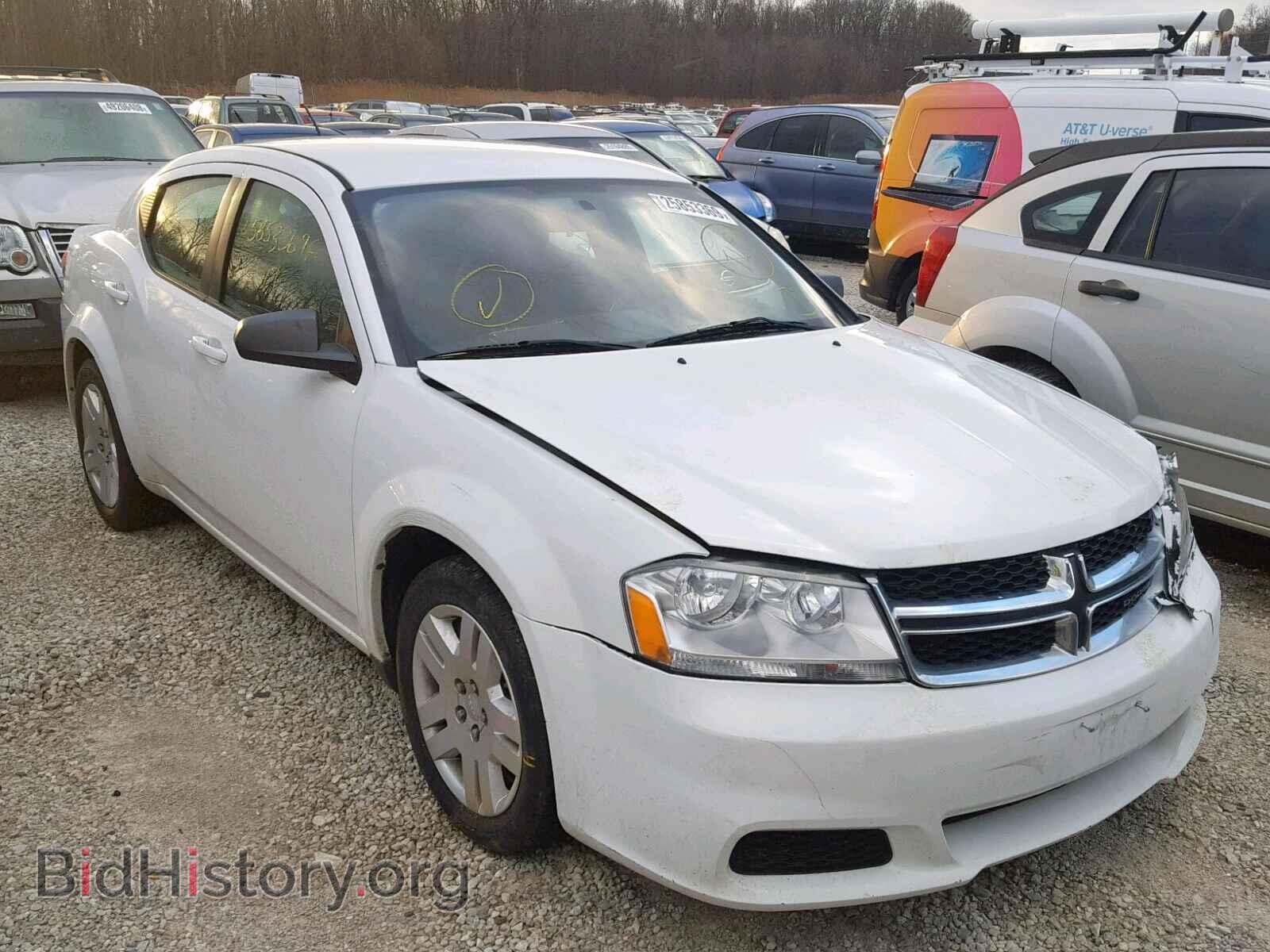 Фотография 1C3CDZAG5DN750167 - DODGE AVENGER 2013
