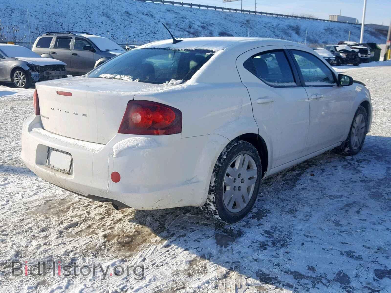 2013 DODGE AVENGER - VIN: 1C3CDZAG5DN750167 - Фото 4