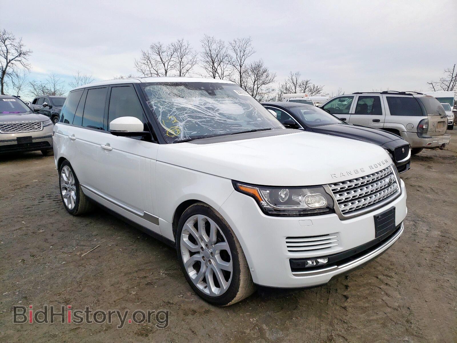 Фотография SALGS2FE8HA369436 - LAND ROVER RANGEROVER 2017