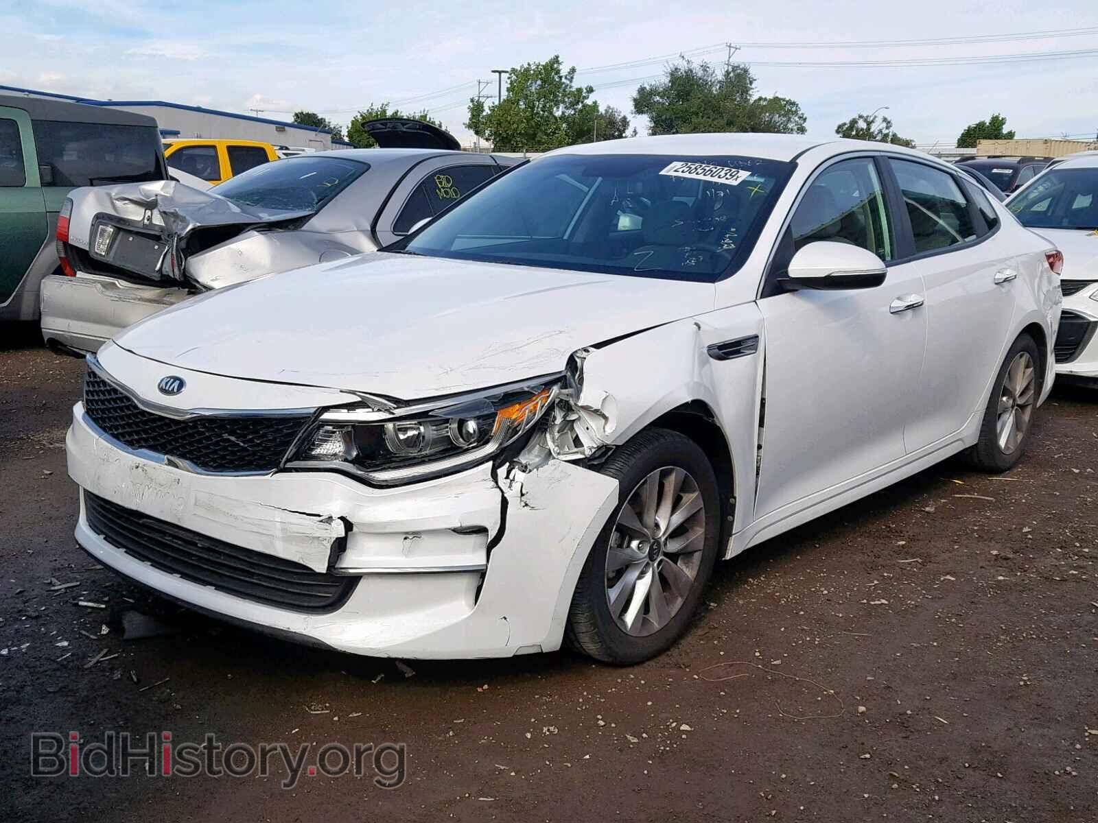 2016 KIA OPTIMA - VIN: 5XXGT4L33GG044795 - Photo 2