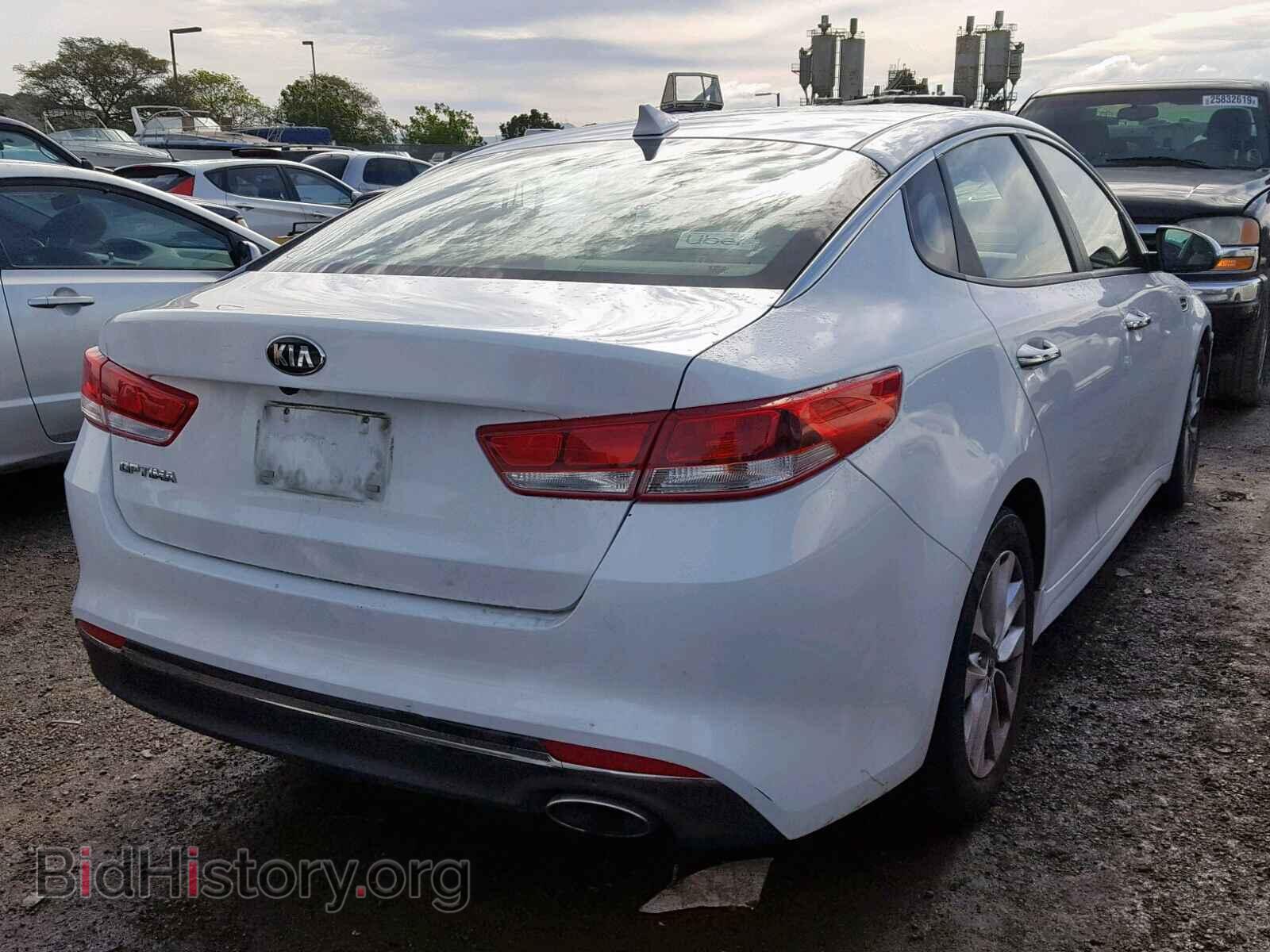 2016 KIA OPTIMA - VIN: 5XXGT4L33GG044795 - Photo 4