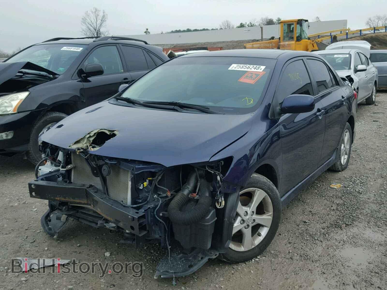 2012 TOYOTA COROLLA BA - VIN: 2T1BU4EE1CC904801 - Фото 2