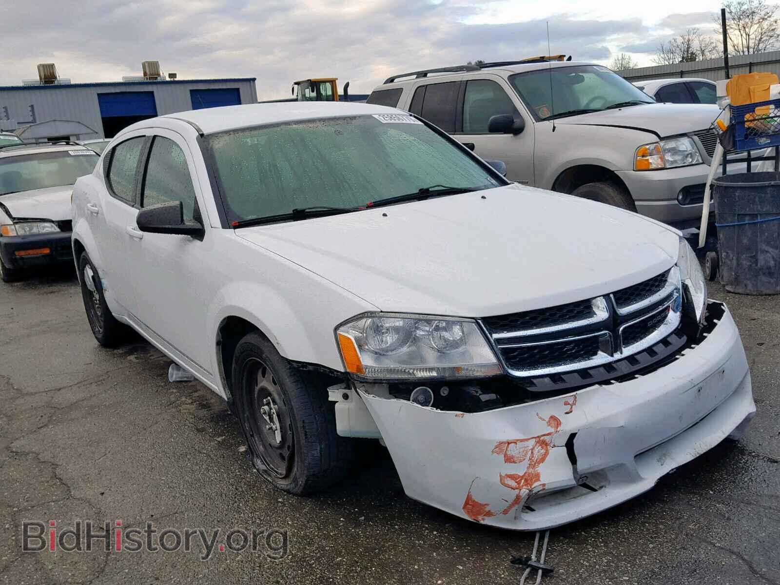 Photo 1C3CDZAB8CN294331 - DODGE AVENGER 2012
