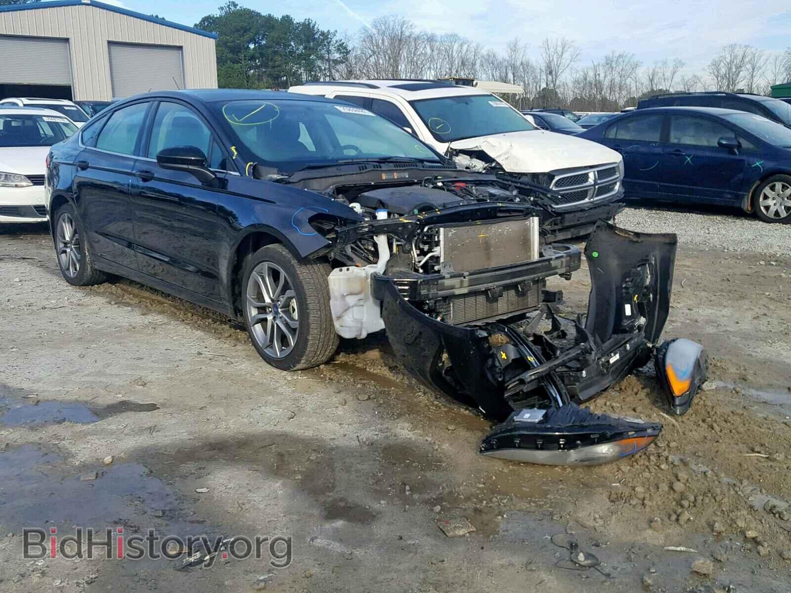 Photo 3FA6P0HD4HR308917 - FORD FUSION SE 2017