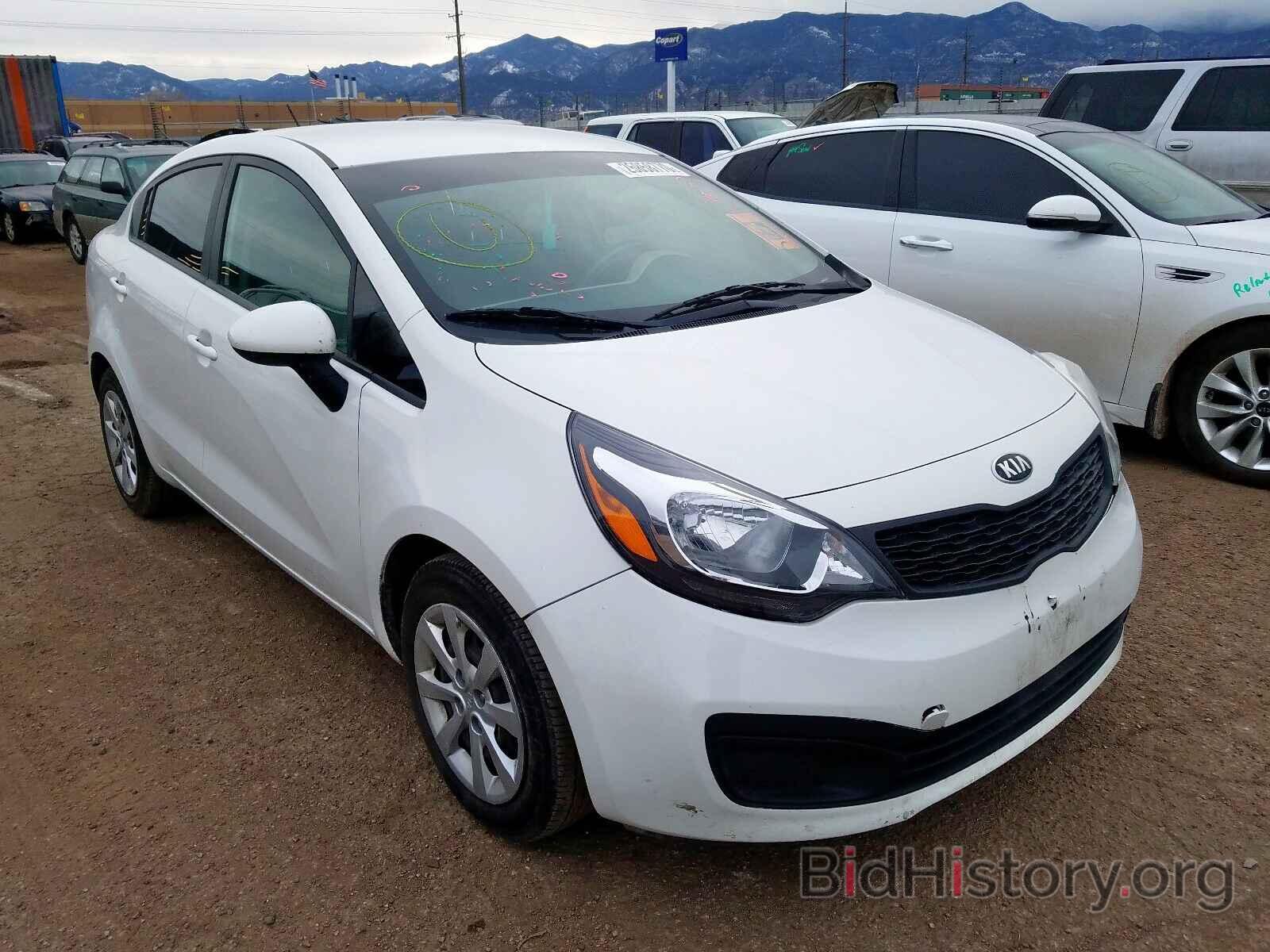 Photo KNADM4A30D6255060 - KIA RIO 2013