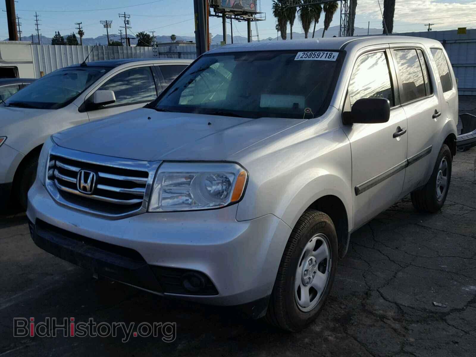 2013 HONDA PILOT - VIN: 5FNYF3H26DB032984 - Фото 2