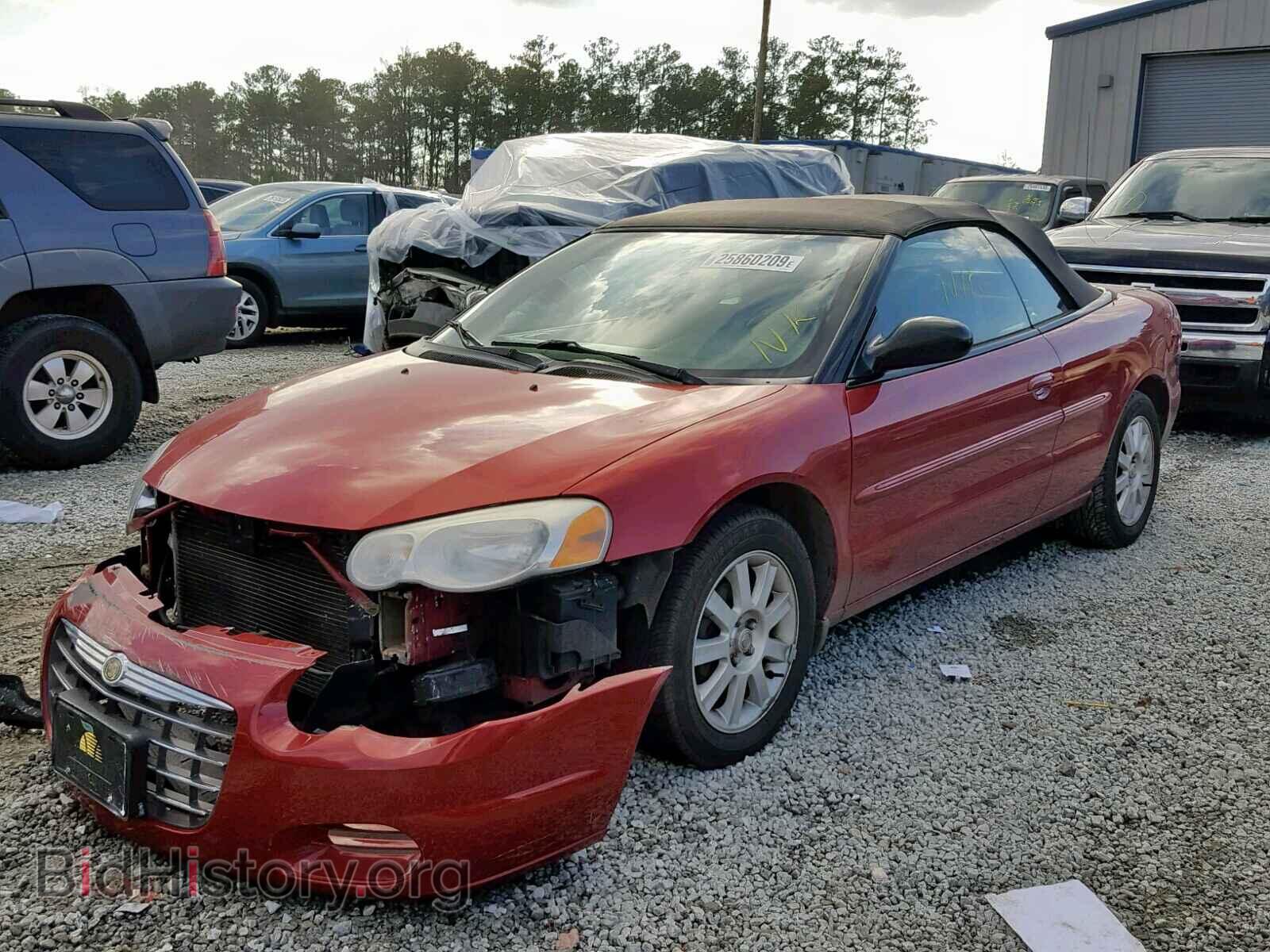2006 CHRYSLER SEBRING - VIN: 1C3EL75R76N181594 - Фото 2