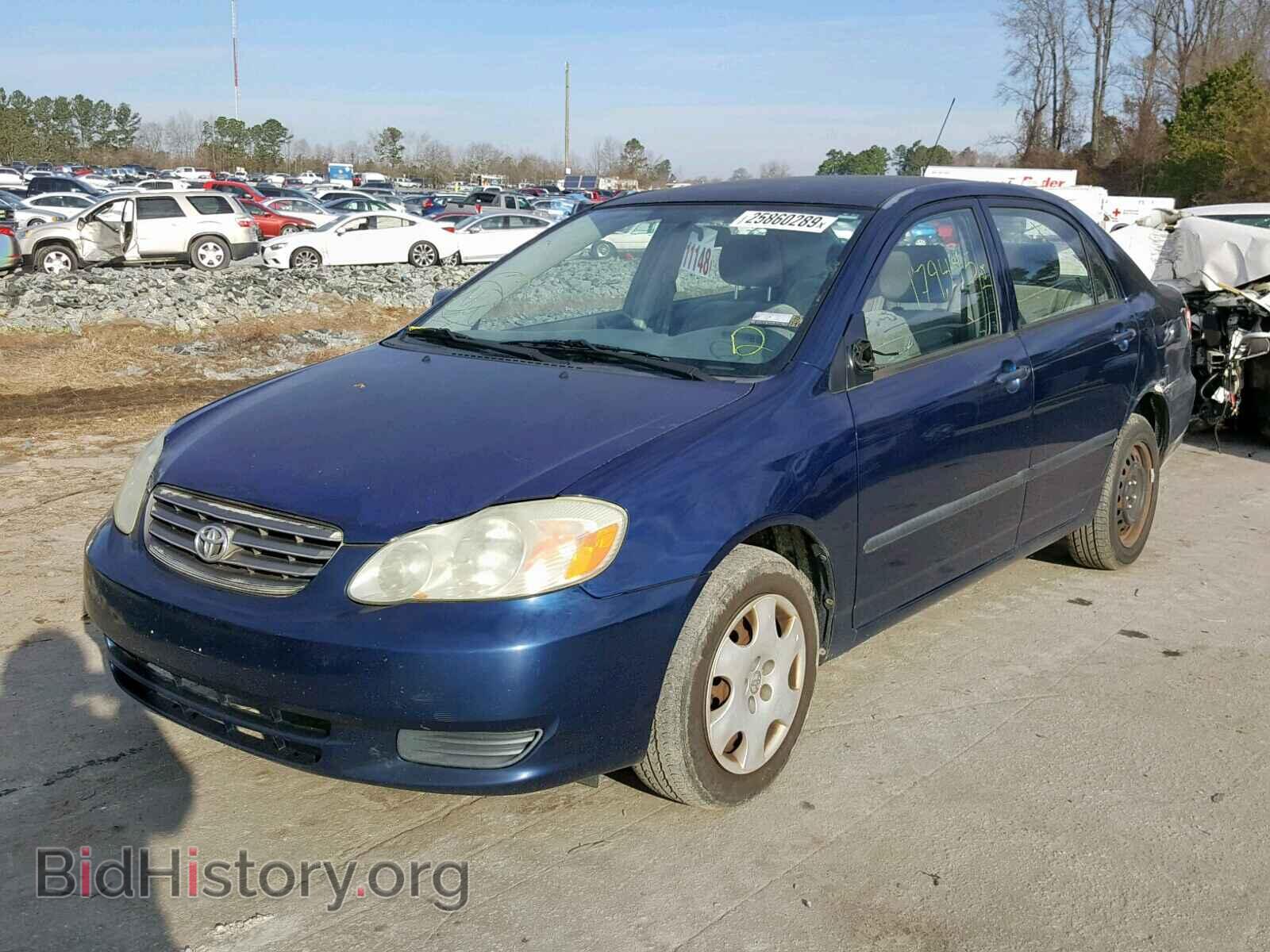 2003 TOYOTA COROLLA - VIN: JTDBR32E630015759 - Фото 2