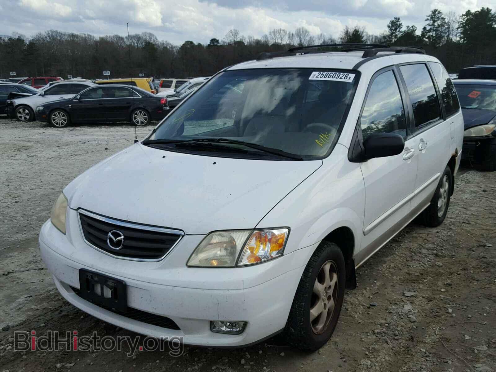 2001 MAZDA MPV - VIN: JM3LW28Y810212462 - Фото 2