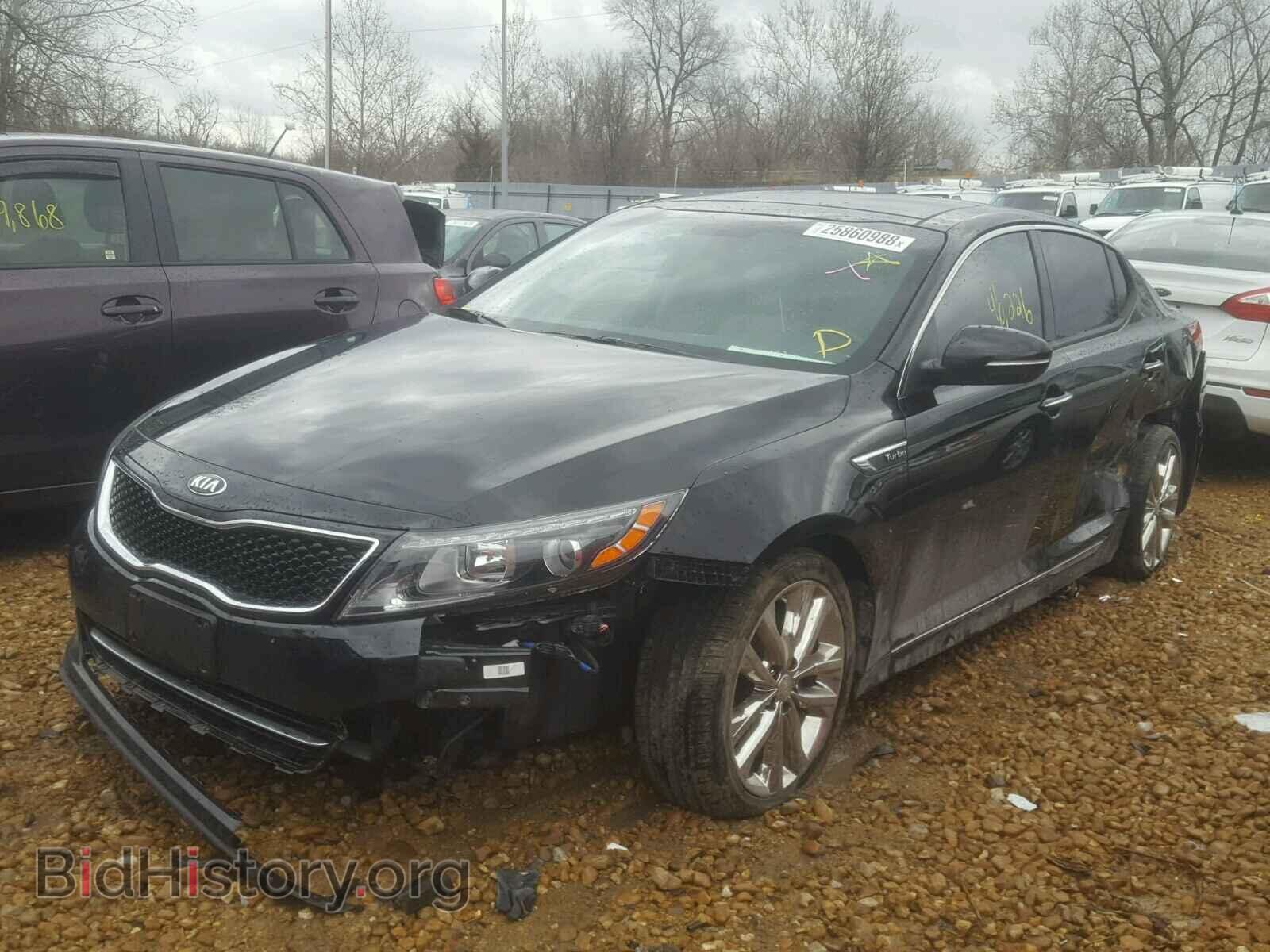 2015 KIA OPTIMA - VIN: 5XXGR4A67FG456342 - Фото 2