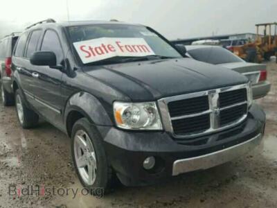 2008 Dodge DURANGO Durango LI, черный — VIN 1D8HD58298F101641, Copart