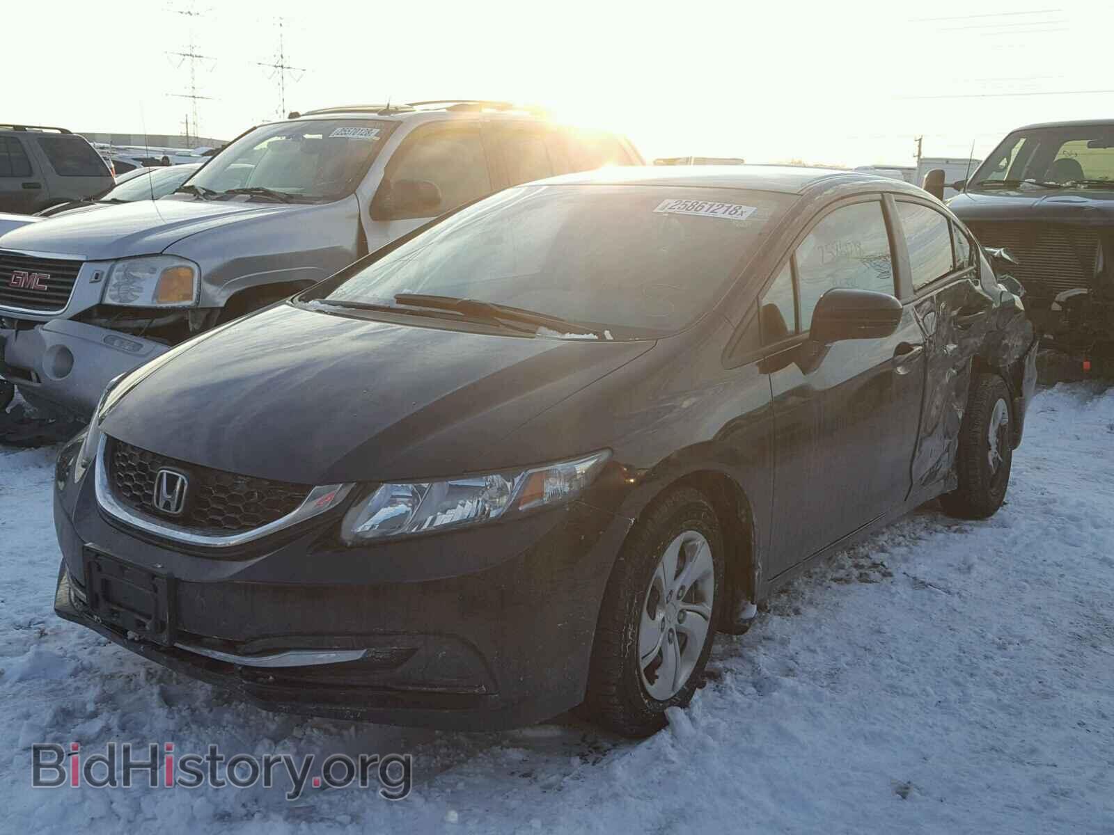2014 HONDA CIVIC - VIN: 19XFB2F53EE013956 - Фото 2