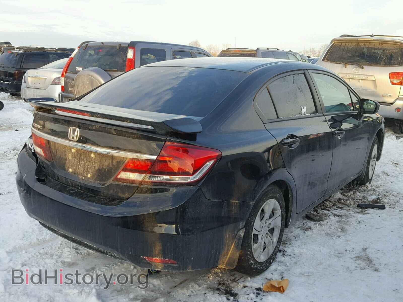 2014 HONDA CIVIC - VIN: 19XFB2F53EE013956 - Фото 4