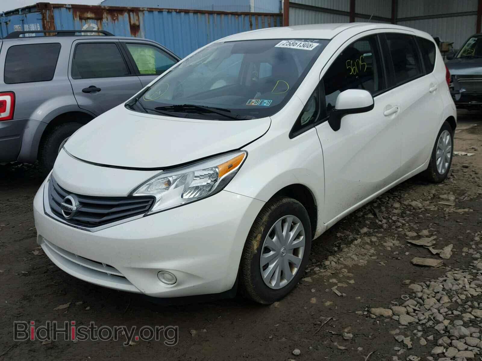 2014 NISSAN VERSA - VIN: 3N1CE2CP9EL406858 - Фото 2