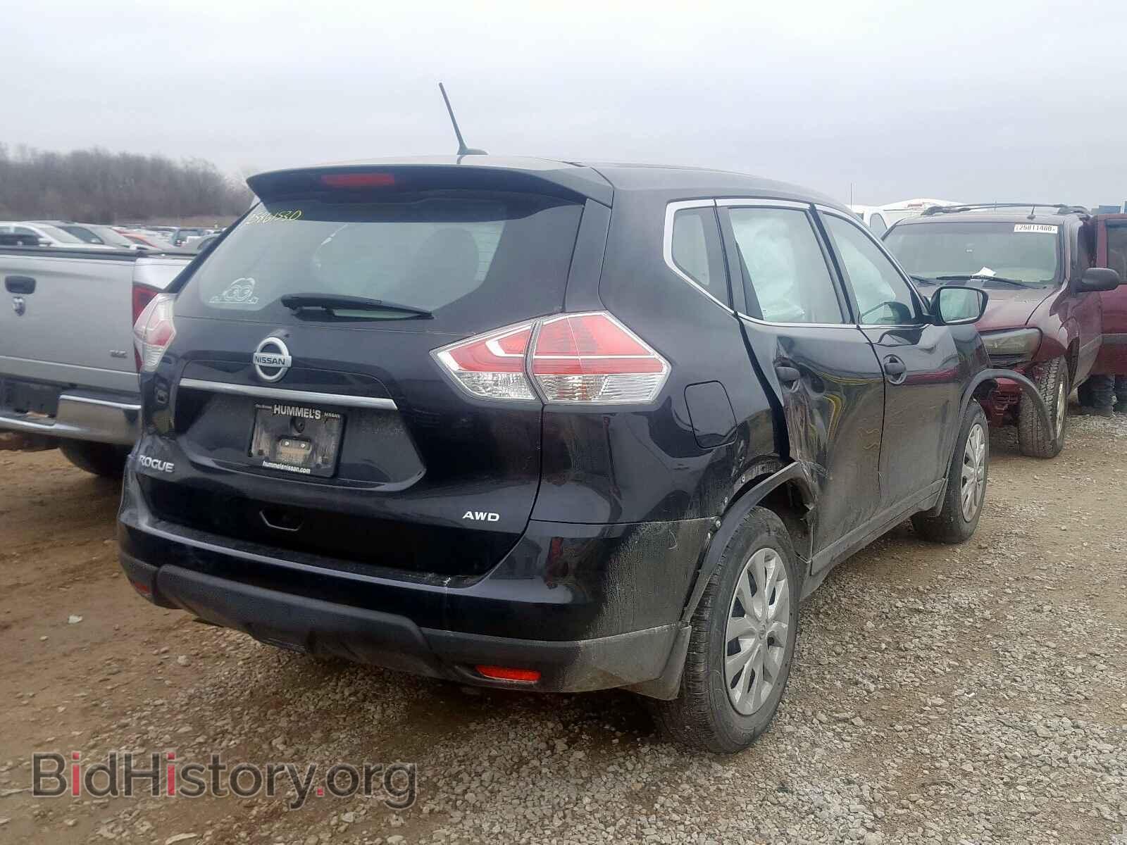 2016 NISSAN ROGUE S - VIN: KNMAT2MVXGP654471 - Фото 4