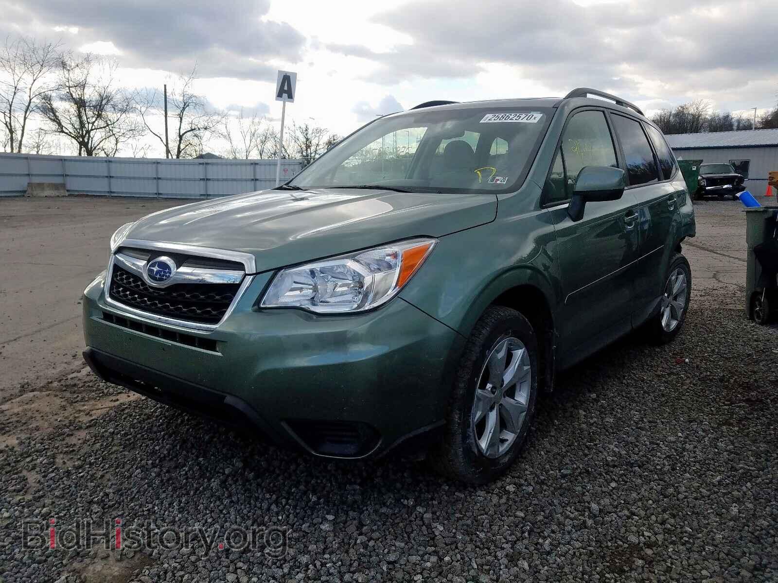 2015 SUBARU FORESTER - VIN: JF2SJADC9FH829418 - Фото 2